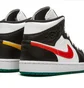 Кроссовки женские Air Jordan 1 Mid Wmns White/Black BQ6472-063