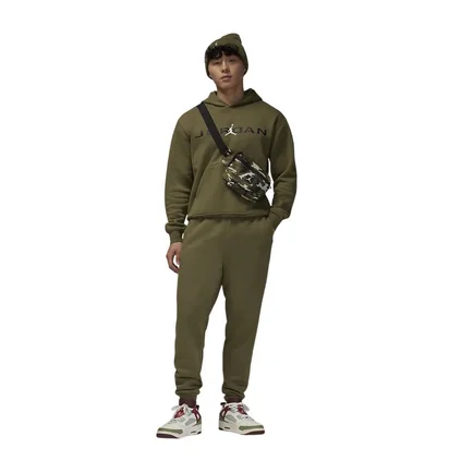 Худи мужское Air Jordan Air Strch Flc Olive HQ4643-222