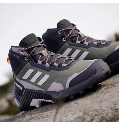 Ботинки женские Adidas Eastrail 2.0 Mid Rain.Rdy Hiking Shoes Black/Olive ID3455