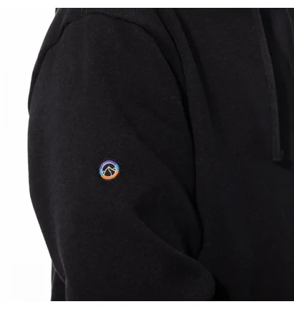 Худи мужское Patagonia Fitz Roy Icon Uprisal Hoody Black 39666-INBK