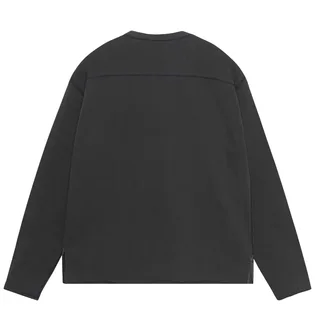Свитшот унисекс Stussy Football Crew Pig. Dyed Black 1140352-0034