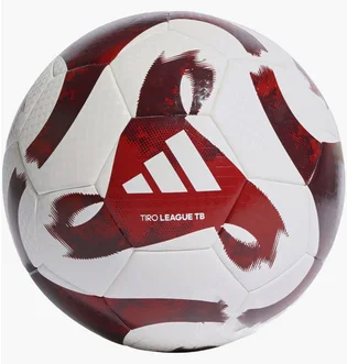 Футбольный мяч  Adidas Tiro League White/Bordo HZ1294