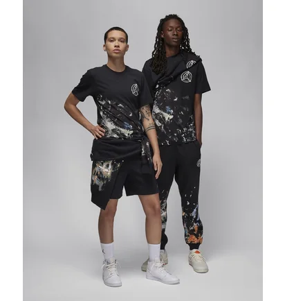Футболка унисекс Air Jordan Artist Series By Jammie Holmes Graphic T-Shirt Black FB7408-010