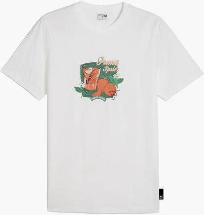 Футболка мужская Puma Graphics Spritz White 625414-02