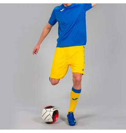 Футболка детская Joma T-Shirt Combi Royal S/S Blue 100052.700