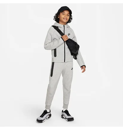 Толстовка детская Nike Sportswear Tech Fleece Grey FD3285-063