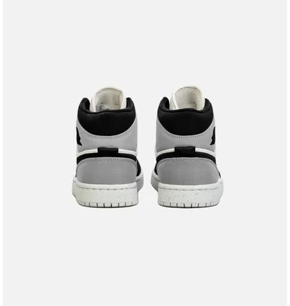 Кроссовки женские Air Jordan 1 Retro Mid Se Light Steel Black/White DV0427-100