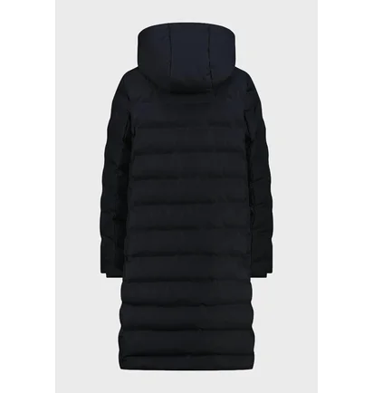 Пуховик женский CMP Fix Hood Feel Warm Black 35K3676-U901
