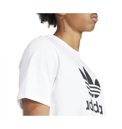 Футболка чоловіча Adidas Adicolor Trefoil T-Shirt White IV5353