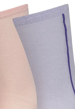 Шкарпетки дитячі Puma Mesh Violet/Peach (2 пари) 104006001-012
