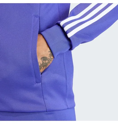 Олімпійка чоловіча Adidas Adicolor Classics Sst Track Top Violet IR9885