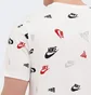Футболка мужская Nike M Nsw Tee 12Mo Aop Sp25 White HJ0561-100