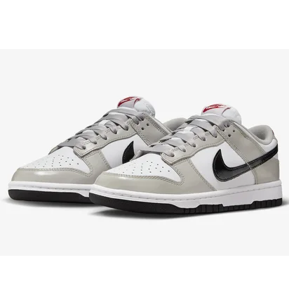 Кросівки жіночі Nike Dunk Low Ess Grey/White DQ7576-001