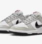 Кросівки жіночі Nike Dunk Low Ess Grey/White DQ7576-001