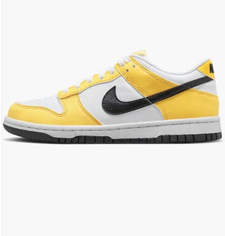 Кроссовки детские Nike Dunk Low Next Nature Gs Citron Pulse Yellow/White FN3807-800