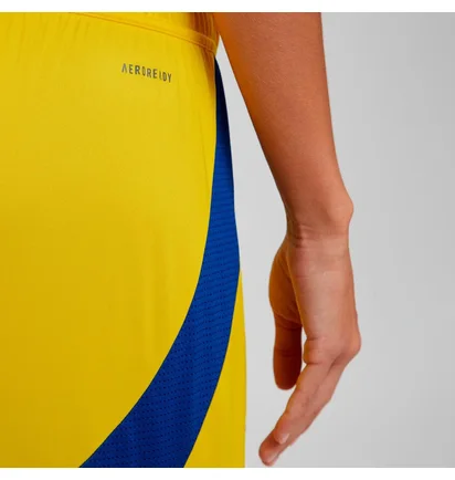 Шорти жіночі Adidas Ukraine 24 Performance Yellow IP2180