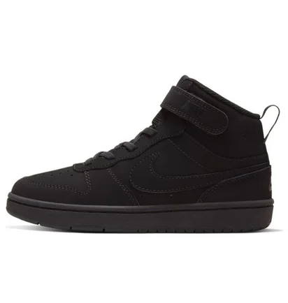Кросівки дитячі Nike Court Borough Mid 2 Little KidS Shoes Black CW5868-001