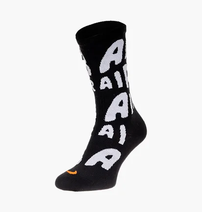 Шкарпетки унісекс Nike U Ed Ess Crw 168 Cir Ar Black (1 пара) DR9719-010