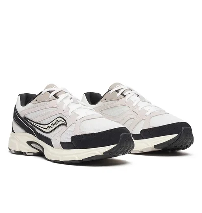 Кроссовки унисекс Saucony Ride Millennium Suede White/Black S70856-4