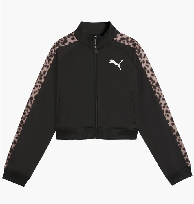 Олімпійка дитяча Puma T7 Animal Relaxed Black 635369-01