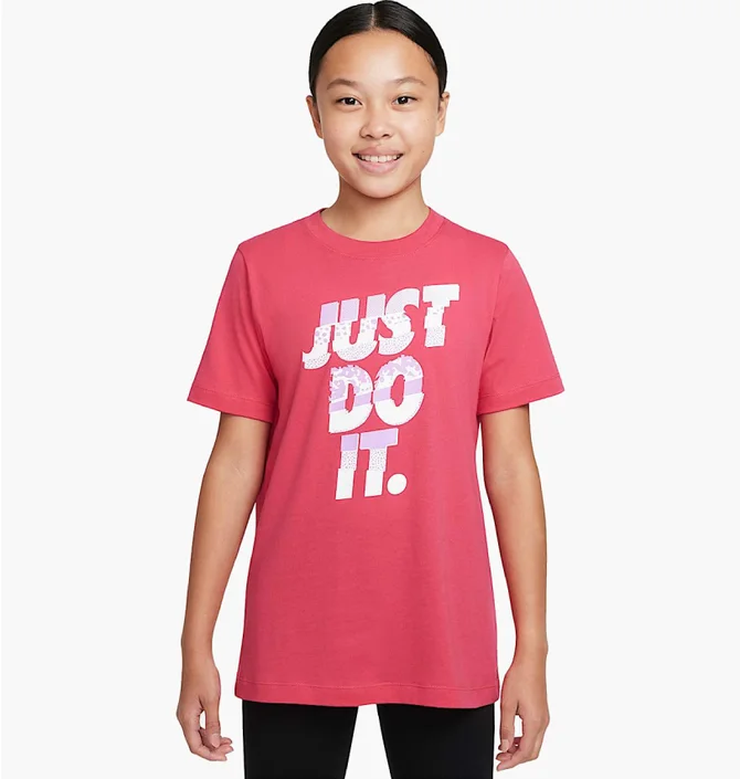 Футболка детская Nike Sportswear Tree Core Pink DO1822-666