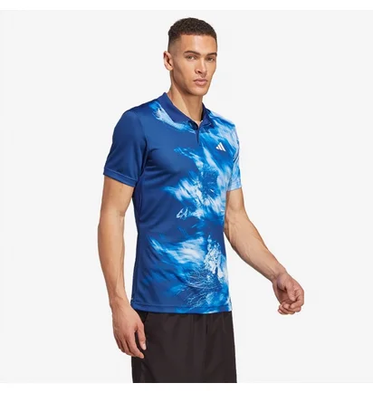 Поло мужское Adidas Melbourne Freelift Polo Multi IB4610