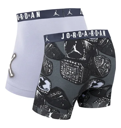Трусы мужские Air Jordan Flight Mvp Boxer Briefs Multi (2 шт) JM0744-G0T