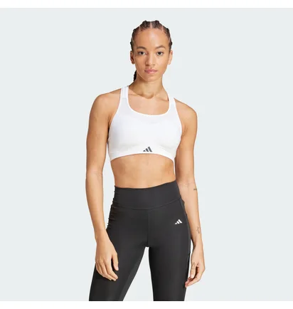 Топ женский Adidas Tlrd Impact Training High Support White JI8036