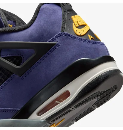Кросівки чоловічі Air Jordan 4 Retro Lakers Violet FV5029-500
