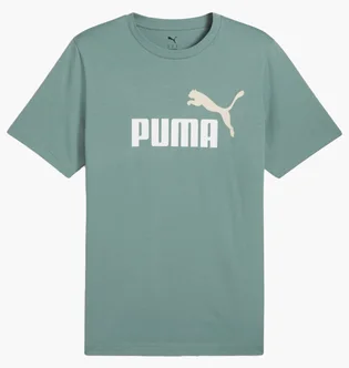 Футболка мужская Puma Essentials 2 Colour No. 1 Logo Tee Green 684708-30
