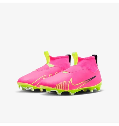 Бутсы детские Nike Jr Zoom Mercurial Superfly 9 Academy Mg Pink DJ5623-605