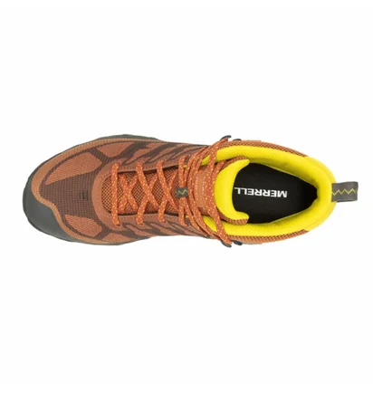 Ботинки мужские Merrell Speed Eco Mid Waterproof Hiking Boots Orange J037545