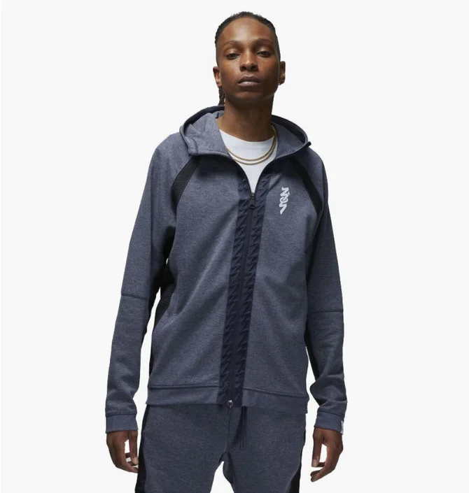 Кофта мужская Air Jordan Dri-Fit X Zion Grey Dr2115-410