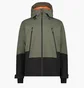 Куртка мужская CMP Fix Hood Twill Olive/Black 34W2037-E943