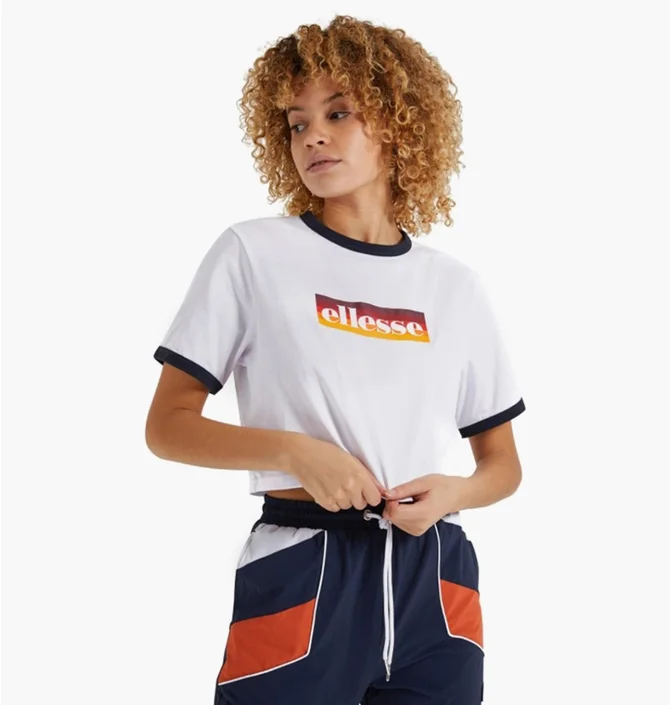 Футболка женская Ellesse Flide Crop White Sgi11072-White