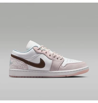 Кроссовки женские Air Jordan 1 Low White/Grey IB8859-101