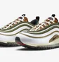 Кросівки чоловічі Nike Air Max 97 Goes Wild With A Leopard Tongue White/Olive DX8973-100