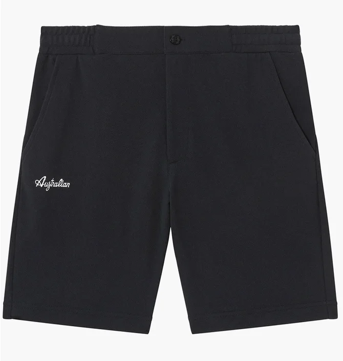 Шорты мужские AUSTRALIAN F-Pique Short Club Black LSUSH0002-200