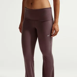 Штани жіночі Nike Sportswear Chill Knit Mid-Rise Tight Ribbed Bordo IF0240-502