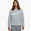 Свитшот мужской Nike Club+ MenS Fleece Winterized Crew Grey DQ4894-073