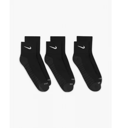 Шкарпетки унісекс Nike U Everyday Max Cush Ankle (3 пари) Black SX5549-010