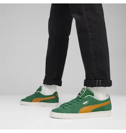 Кроссовки женские Puma For The Fanbase Suede Patch Sneakers Green 395388-01
