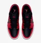 Кросівки чоловічі Air Jordan 1 Low Reverse Bred Black/Red 553558-606