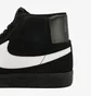 Кроссовки унисекс Nike Sb Zoom Blazer Mid Black 864349-007