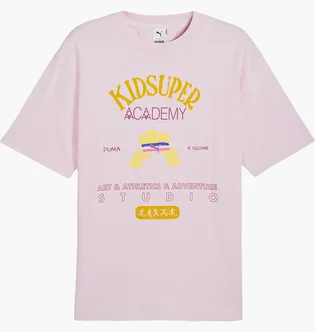 Футболка мужская Puma Super Graphic Tee Pink 626701-71