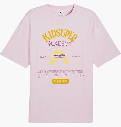 Футболка мужская Puma Super Graphic Tee Pink 626701-71