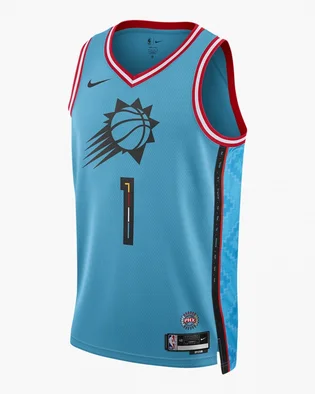Майка чоловіча Nike Dri-Fit Nba Swingman Devin Booker Phoenix Suns City Edition Light Blue DO9607-416