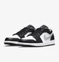 Кросівки чоловічі Air Jordan 1 Low Black/White 553558-040