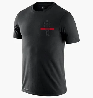 Футболка мужская Nike James Harden Dri-Fit Mvp MenS Nba T-Shirt Black CI1545-010