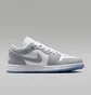 Кросівки жіночі Air Jordan Wmns 1 Low White/Grey DC0774-105